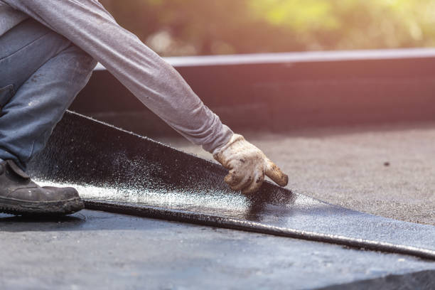Professional Crawl Space Encapsulation technician working in Lewistown, OH